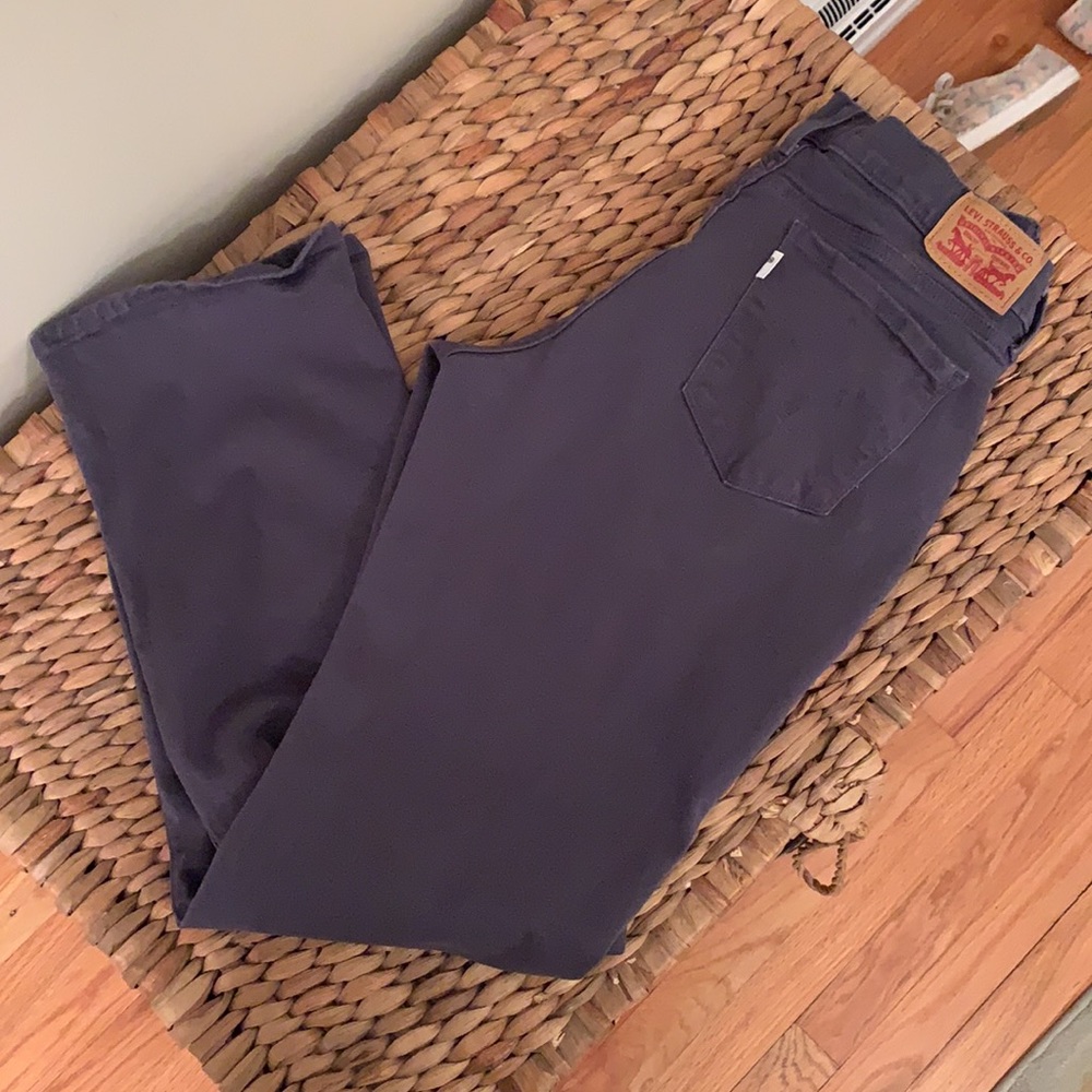 Levi’s 505 Straight Cotton Blend Stretch Jeans